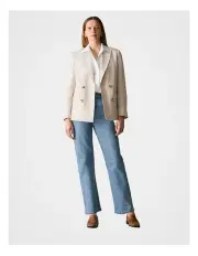 [Trenery] Straight Leg Jean in Vintage Wash Denim