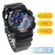 G-SHOCK GA-100RGB-1A 虛擬彩虹系列 科幻感 奇妙世界 男錶 電子錶 GA-100RGB-1ADR CASIO卡西歐