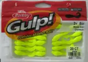 BERKLEY GULP! 2" Minnow Grub (20/Ct Pack) - Chartreuse
