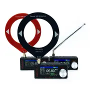 AMNVOLT SI4732 DSP Radio Receiver with HiZ Full Band 1.9 Inch IPS Screen Supports SSB USB LSB AM FM Modes Built-in Headp