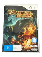 Cabela's Dangerous Hunts 2011 Nintendo Wii PAL *Complete*(Preowned)
