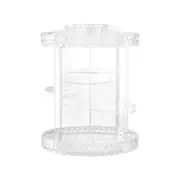 Makeup Case Acrylic Rotating Cosmetic Organizer Storage Display Holder