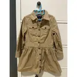 【二手】RL卡其洋裝（尺寸4/4T）RALPH LAUREN