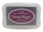 Tsukineko VERSAMAGIC Embossing Versa INK PAD Stamping Chalk 54 perfect plumeria