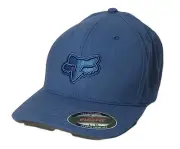 Fox Racing Transposition Tech Flexfit Hat Cap Blue