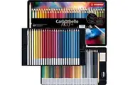 STABILO CarbOthello Chalk Pastel Coloured Pencils Tin 60 Set