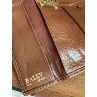 BALLY 真皮 真品 鑰匙皮夾 鑰匙包