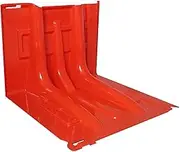 Plastic Flood Sheet, Flood Barrier Retractable Garage Plugging Floodproof Waterproof Flood Red(Red6pc)