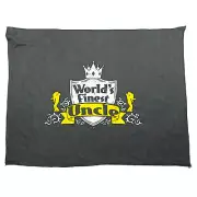 Worlds Finest Uncle - Funny Novelty Sports Microfiber Towel Gift Gifts