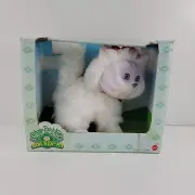 1996 Mattel Cabbage Patch Kids Adopt 'N Luv Pets White Kitty Cat Plush Rare!