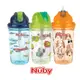 Nuby 晶透學飲杯(細吸管) 300ml (顏色隨機)【佳兒園婦幼館】