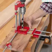Drill Locator Alloy Steel Press Punch Woodworking Drilling Template Guide Tool