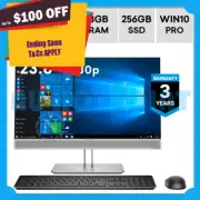 HP Eliteone 800 G5 23.8" TOUCH AIO i5-9500 8GB 256GB SSD/WEBCAM/W10P64 7NY01PA