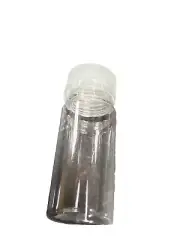 Lot Of 5 Plastic 100ml PET Squeezable Pointed Dropper Bottles Clear Bottle