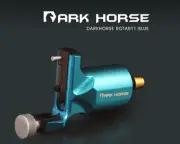 DARK HORSE Tattoo Rotary Motor Machine Gun RCA Cord 3.5mm Adjustable Stroke