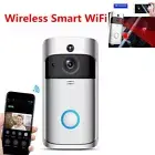 WiFi Door Bell IR Video Visual Camera Intercom Security Kit PIR Motion Detection