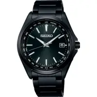 在飛比找momo購物網優惠-【SEIKO 精工】經典太陽能電波錶 母親節(7B75-0A