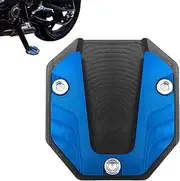 Plate,Anti-Skid Side Stand Extension Plate, Foot Support Pad - Stable Enlarged Base, High Strength Motorcycle Accessories, Electric for Parking