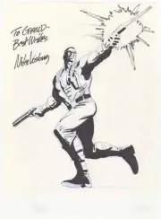 Bloodshot Original Comic Art by Mike Vosburg - Valiant