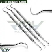 Dental Periodontal Jacquette Scaler Tartar Calculus Plaque Remover Dentist Tools