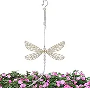 Dragonfly Sun Catcher Outdoor Window Pendant - Crystal Prism Rainbow Maker for Hangings and Decor