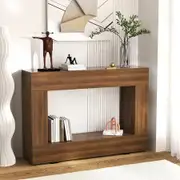 Hall Console Table Coffee Narrow Entry Bar Side End Sofa Couch Entrance Foyer TV Shelf Plant Flower Stand Storage Desk Farmhouse Office Room Furniture