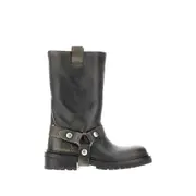 [GOLDEN GOOSE] GOLDEN GOOSE 'Kurt' leather boots Woman 38 38 Black