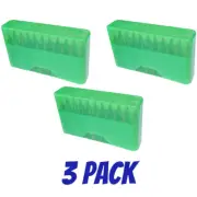 MTM Rifle Ammo Box 3 PK - 20 Round 30-06 30-30 270 Win Clear Green J20-L-16