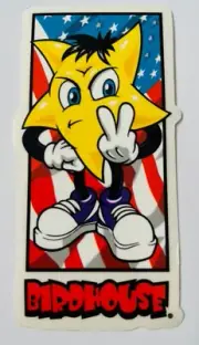 Birdhouse Tony Hawk Brian Sumner Skateboard Sticker “Starman” 1990 2000