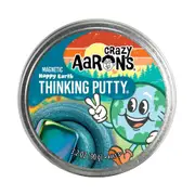Crazy Aarons Thinking Putty 4 inch Magnetic Storms Putty Happy Earth