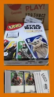 Star Wars The Mandalorian UNO Card Game in Tin -Mattel Games