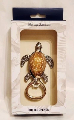 New Tommy Bahama Sea Turtle Sea Shell Bottle Opener