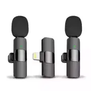 Wireless Lavalier Lapel Microphone for iPhone iPad Interview Video Podcast