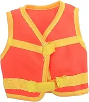 INOOMP Reflective Vest for 1/6 Dolls Action Figures and Toy Dolls Unique Doll Clothes for Enhanced Playability and Visibility