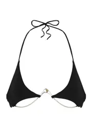 Mugler Cut-out Underwired Bikini top - Black - 6 6