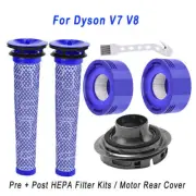 For Dyson V8 V7 Animal Absolute Cordless Vacuum Pre Post Filter Motor Rear Cover
