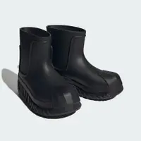 在飛比找蝦皮購物優惠-ADIDAS ADIFOM SUPERSTAR 黑色雨靴 愛