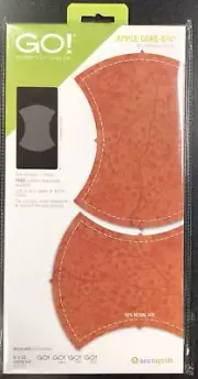 Accuquilt Go! Apple Core 6 3/4” 55036 Fabric Cutting Die