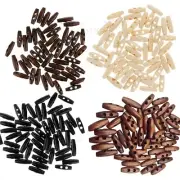 2-20pcs Wood Sewing Horn Toggle Buttons Hat String Cord Pull Cloth Accessories 2