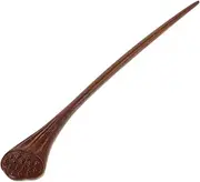 BELLIFFY Vintage Wooden Hair Sticks Chinese Lotus Hairpin Retro Decorative Chopsticks for Women Durable Ethnic Accessories for Cultural Events and Weddings