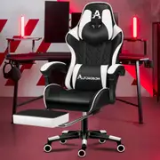 ALFORDSON Gaming Chair - Black & White