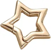 CarpNettore Lobster Clasp Jewelry Manufacture of Thrust Pushes for The Gift Chain Necklace, Star Shape, as described