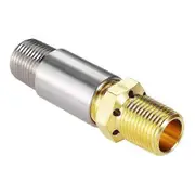 Liquid Propane Gas Fire Pits 1/2In Air Mixer Valve, Mixer Valve with High Capacity 90K BTU for Outdoor Propane Fire Pit js