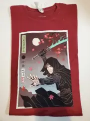 AUTHENTIC Star Wars Celebration Japan 2025 Luke Skywalker Badge Art T-Shirt XL