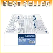 Durable Carbonless Garage Repair Order Forms, 3-Part, 250 Count, Easy Tracking