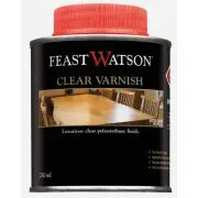 Feast Watson CLEAR VARNISH Interior Timber SATIN 250ml Polyurethane Finish