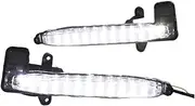 LED DRL Daytime Running Light Front Bumper Fog Lamps Assembly with Turn Signal Accessories Compatible With Toyota Corolla 2020 2021