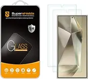 [Supershieldz] (2 Pack) Designed for Samsung (Galaxy S24 Ultra) Tempered Glass Screen Protector, Anti Scratch, Bubble Free