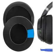Geekria Cooling-Gel Ear Pads for Razer Kaira Pro, Kaira X Headphones (Black)