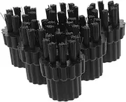LALAFINA Steam Cleaner Brush Versatile Floor Grout Upholstery Brush Heads Quick Thorough Cleaning